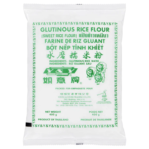 Y & - GLUTINOUS RICE FLOUR 400GR