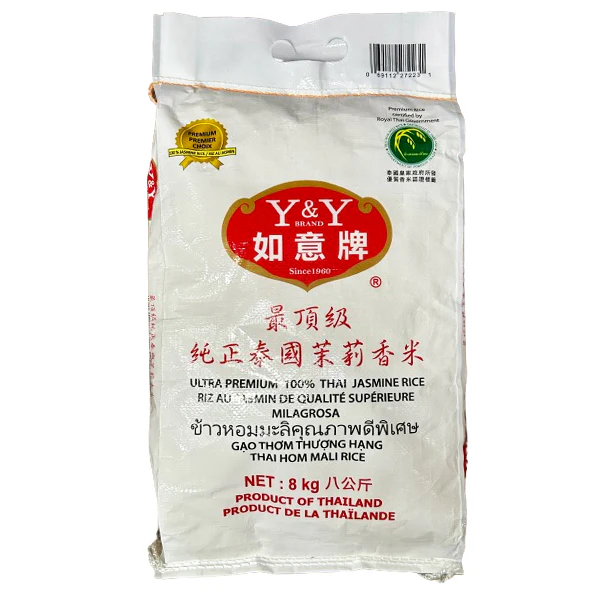 Y&Y - JASMINE SCENTED RICE 8KG