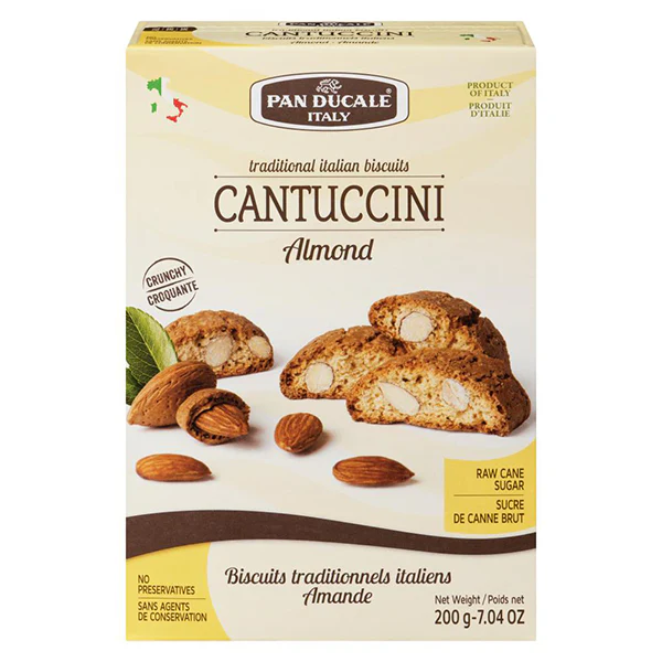 PAN DUCALE - CANTUCCINI CRISP ALMOND BISCOTTI 200 GR