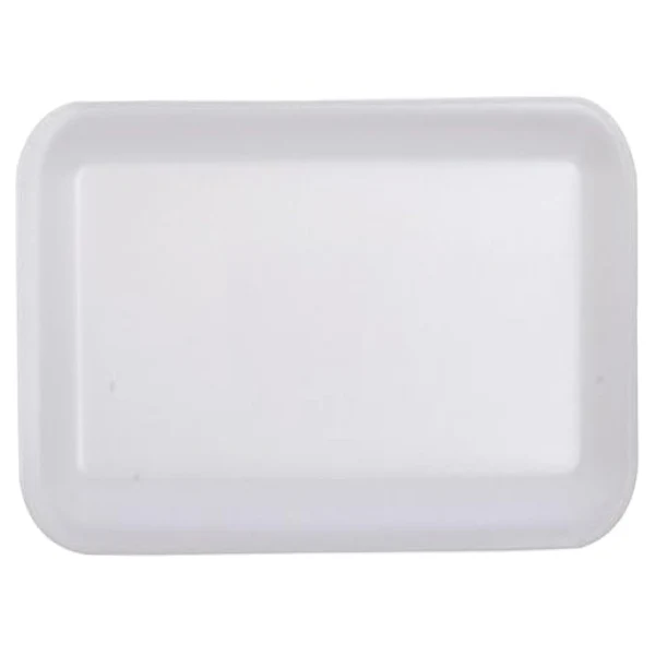 DYNE - A PAK WHITE 25D FOAM MEAT TRAY 100EA
