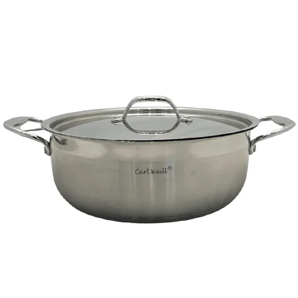 CARL WEILL - STAINLESS STEEL INDUCTION READY POT 9.4LT EA