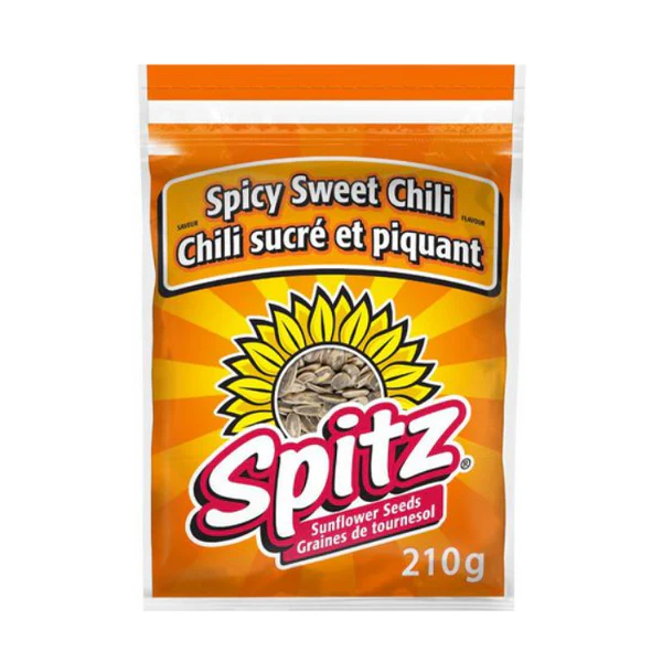 SPITZ - SUNFLOWER SPICY SWEET CHILI 210GR