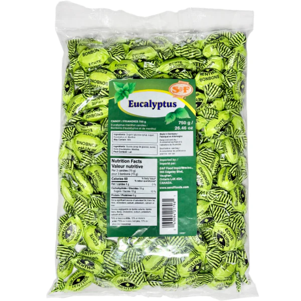 S&F - EUCALYPTUS CANDY 750GR