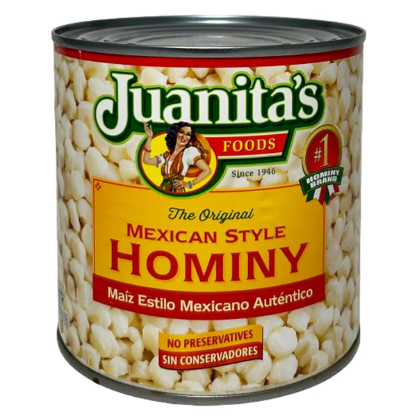 JUANITAS - MEXICAN HOMINY 709 GR