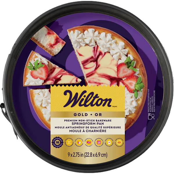 WILTON - PREMIUM NON STICK SPRINGFORM PAN 9x2.75 IN 1 UN