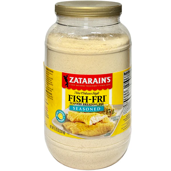 ZATARAINS - FISH FRY SEAFOOD BREADING MIX 2.6KG
