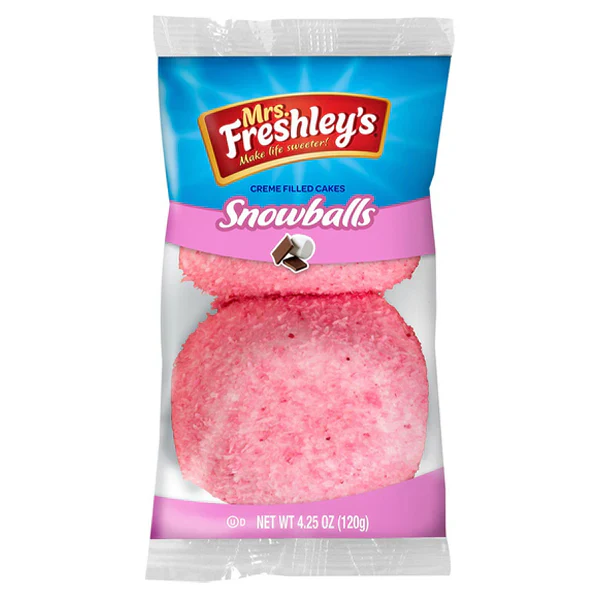 MRS FRESHLEY - PINK SNOWBALLS 6x8x2 EA