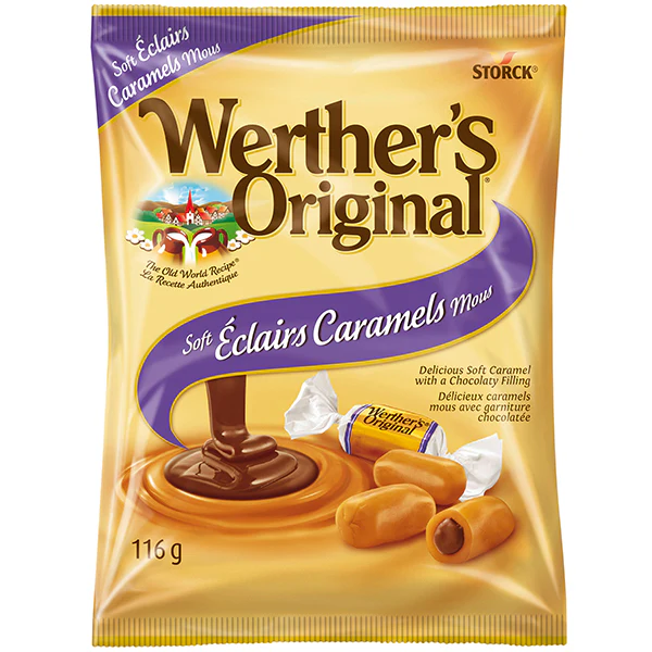 WERTHERS - ORIGINAL ECLAIRS CARAMEL 116GR
