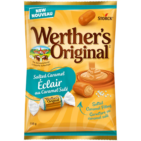 STORCK - WERTHERS ORIGINAL SALTED ECLAIR 116GR