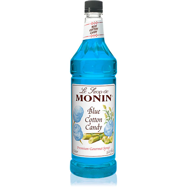 MONIN - BLUE COTTON CANDY 1LT