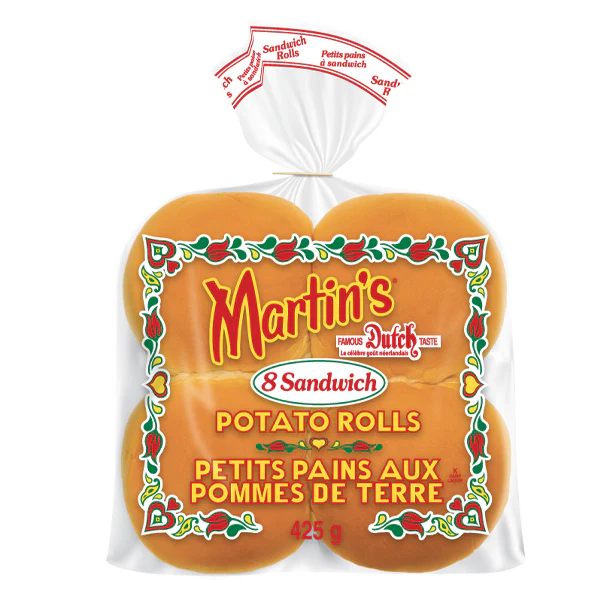 MARTINS FAMOUS - POTATO ROLLS 3.5" 8EA