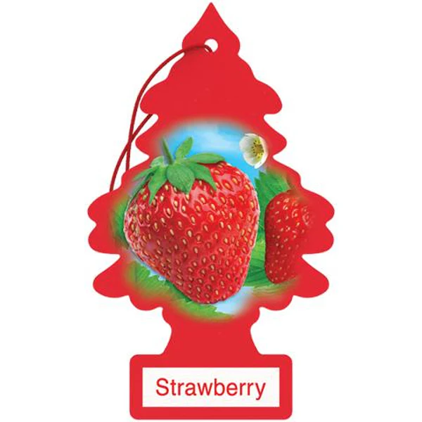 LITTLE TREE - LT CAR FRESHENER STRAWBERRY EA