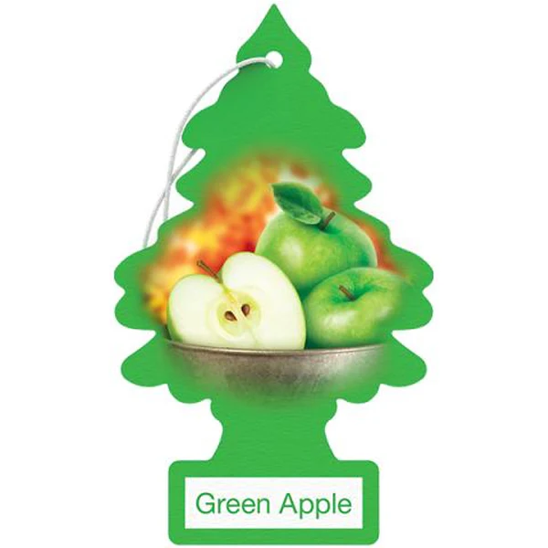 LITTLE TREE - LT CAR FRESHENER GREEN APPLE EA