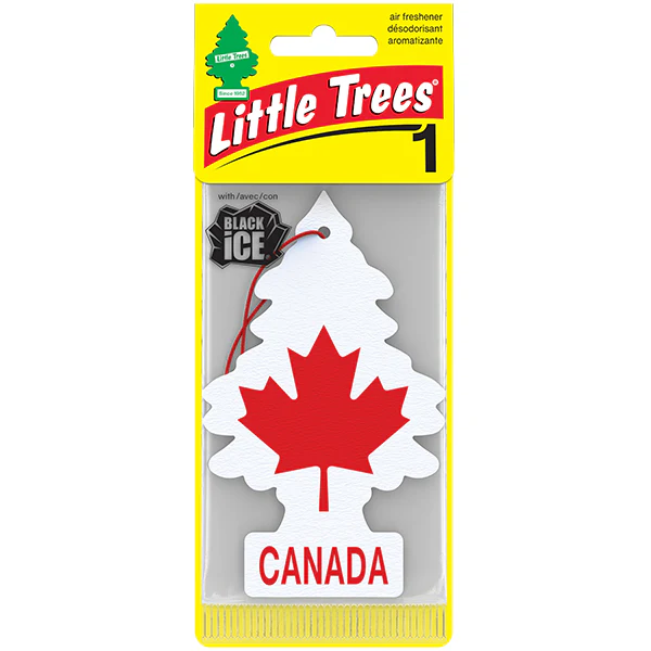 LITTLE TREE - CAR FRESHNER CANADA BLACK ICE 1PK