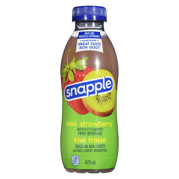 SNAPPLE - ZERO SUGAR KIWI STRAWBERRY 12x473 ML