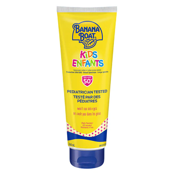 BANANA BOAT - KIDS SPF 50+ SUNSCREEN LOTION 240ML