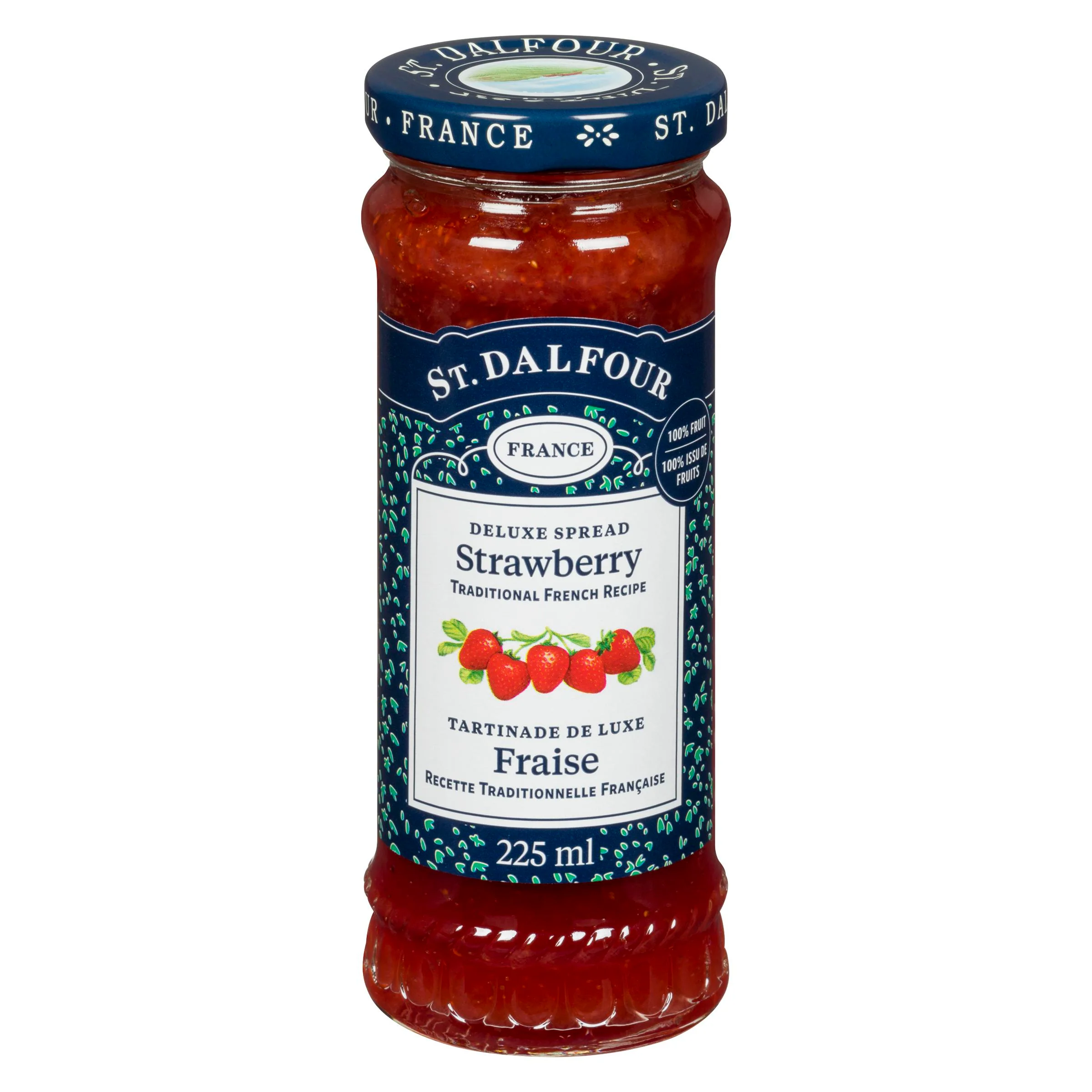 ST DALFOUR - STRAWBERRY SPREAD 225ML