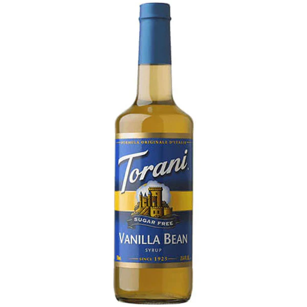 TORANI - SF VANILLA BEAN GB 750ML