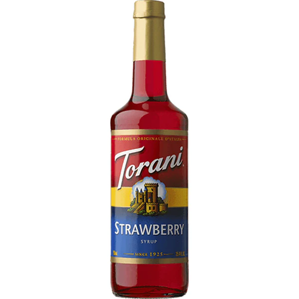 TORANI - STRAWBERRY SYRUP 750ML