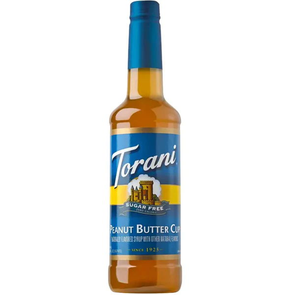 TORANI - SUGAR FREE PEANUT BUTTER CUP SYRUP 750ML