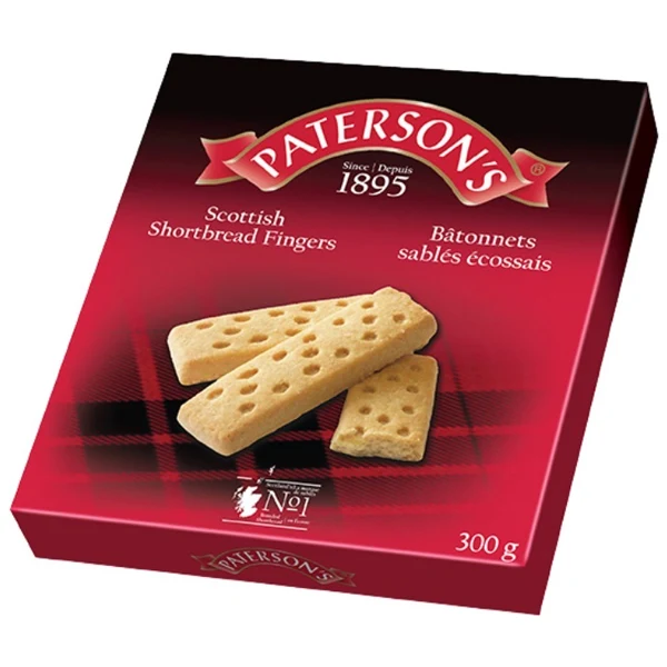 Patersons - Scottish Shortbread Fingers 300GR