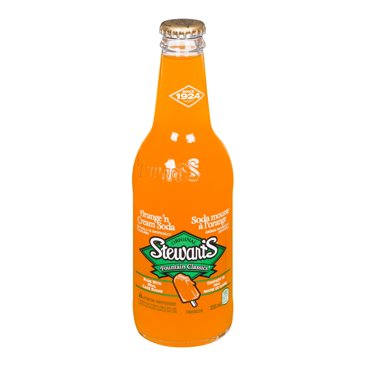 STEWARTS - ORANGE AND CREAM 6X4x355 ML
