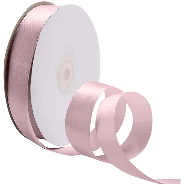 RIBBON CANADA - 1-1/2IN LIGHT PINK DOUBLE FACE SATIN 50YD