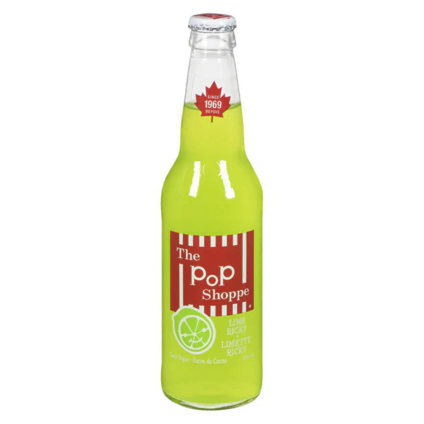 POP SHOPPE - LIME RICKEY SODA GB 12x355 ML 12x355ML