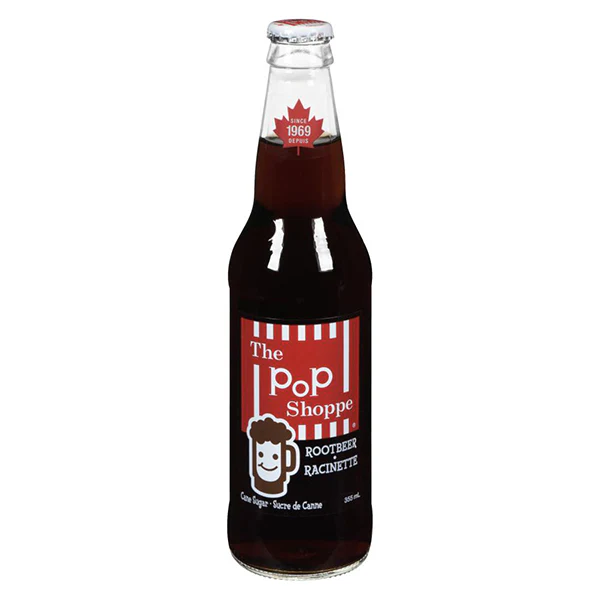 POP SHOPPE - ROOT BEER SODA GB12x355 ML 12x355ML