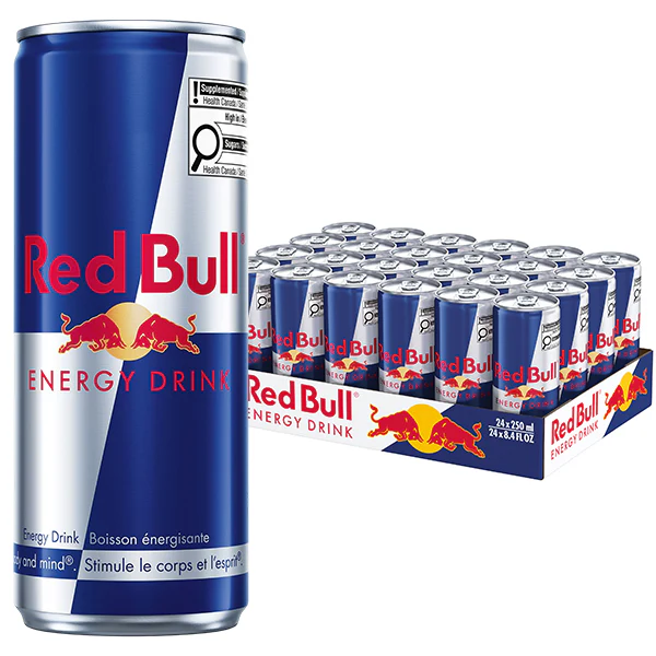 RED BULL - REGULAR ENERGY DRINK 24x250 ML
