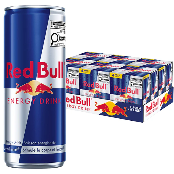 RED BULL - ENERGY DRINK 6x4x250ML