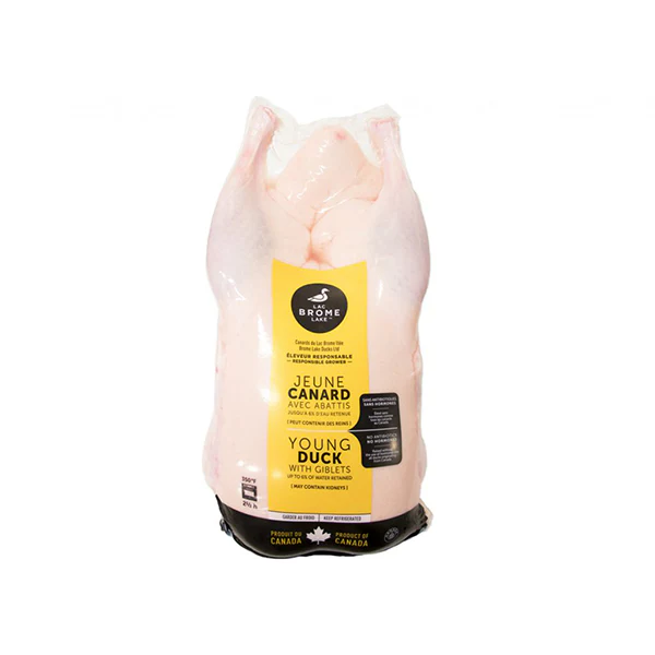 BROME LAKE DUCKS - GRADE A WHOLE DUCK FROZEN PER KG