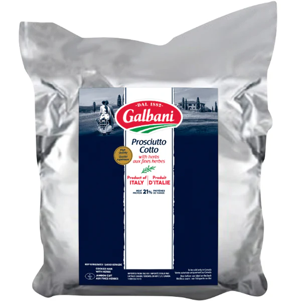 GALBANI - PROSCIUTTO COTTO ALLE ERBE MEZZO PER KG