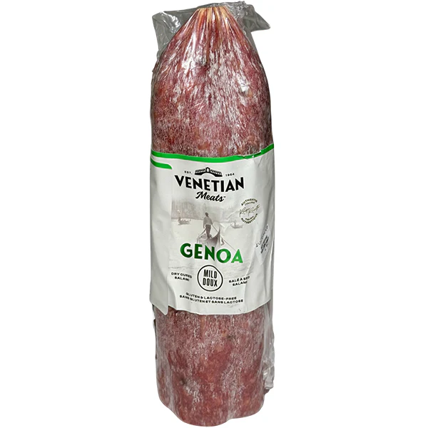 VENETIAN MEATS - GENOA SALAMI 1/2 PER KG