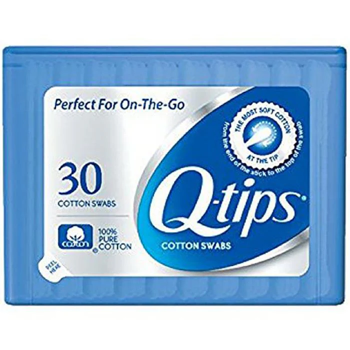Q-TIP - Q-TIPS COTTON SWAB 30CT