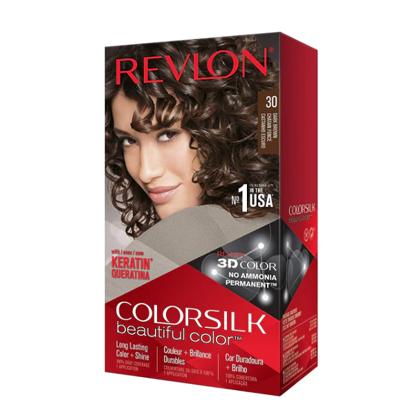 REVLON - COLORSILK #30 DARK BROWN