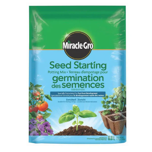 MIRACLE GRO - SEED STARTING POTTING MIX 8.8 LT