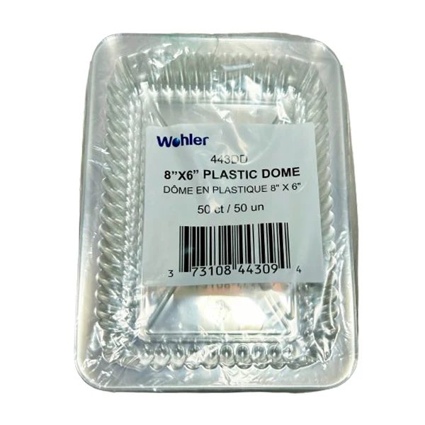 WOHLER - 2 1/4LB (8INx6IN) DOME LID 50EA