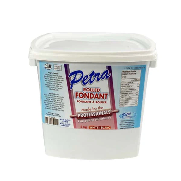 PETRA - WHITE FONDANT 5KG