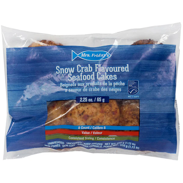 MRS. FRIDAY'S - SEAFOOD CRAB CAKE 2.25OZ