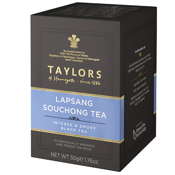 TAYLORS OF HARROGATE - LAPSANG SOUCHONG TEA 20PK