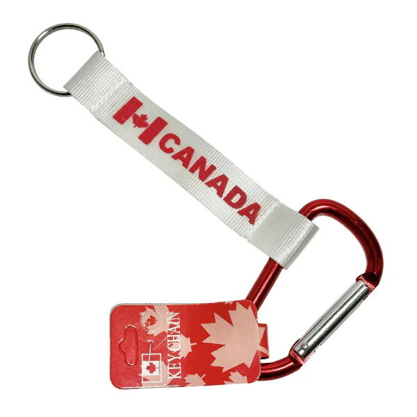 CANADA - STRAP WITH CARABINER AND KEYRING 1 UN