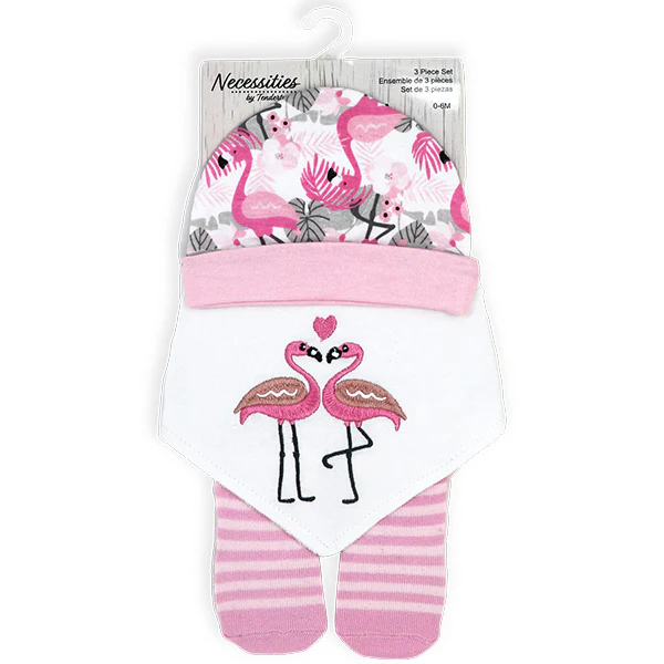 3-PC SET FLAMINGO