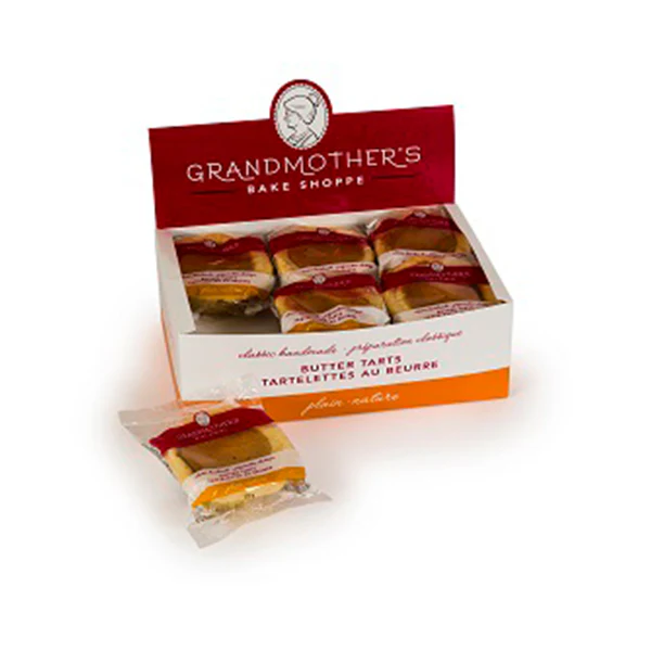 GRANDMOTHER'S - BUTTER TARTS PLAIN LARGE 6EA
