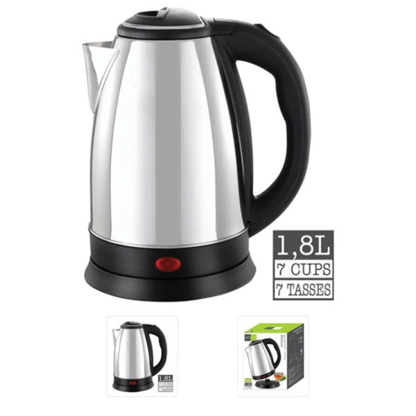 HAUZ - STAINLESS STEEL KETTLE 1.8LT 1UN