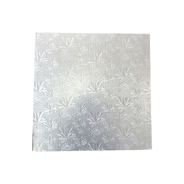ENJAY - 12" SQUARE X 1/2 SILVER BOARD 12EA