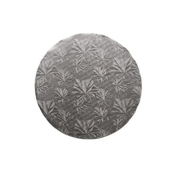 ENJAY - SILVER ROUND CAKE BOARD 9INCH X 1/4 24CT