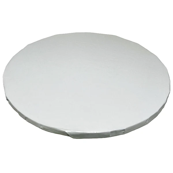ENJAY - 10" ROUND X 1/2" WHITE DRUM CAKE BOARD 12EA