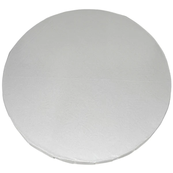 ENJAY - 16" ROUND X 1/2" WHITE DRUM CAKE BOARD 12CT