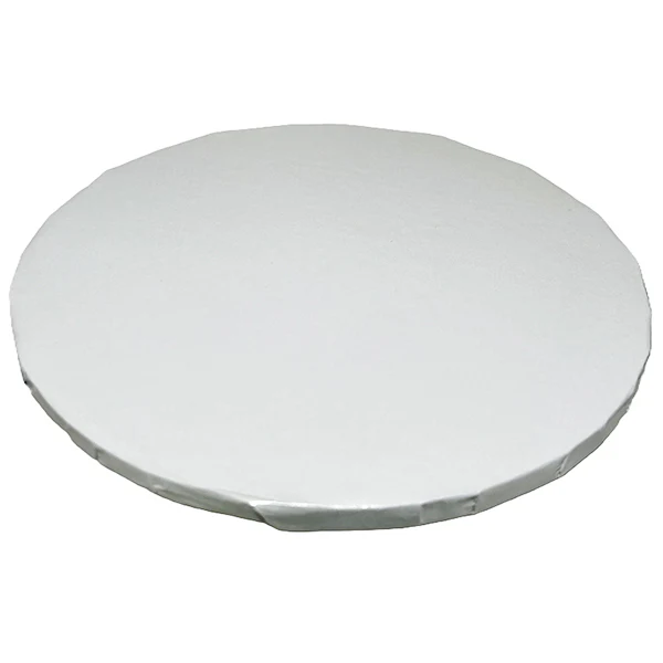 ENJAY - 8" ROUND X 1/2 WHITE CAKE BOARD 12EA